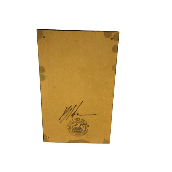 Sweet Art Attack Wall Mount Bottle Opener World Ending Drink Now Signed USA - Picture 7 of 9